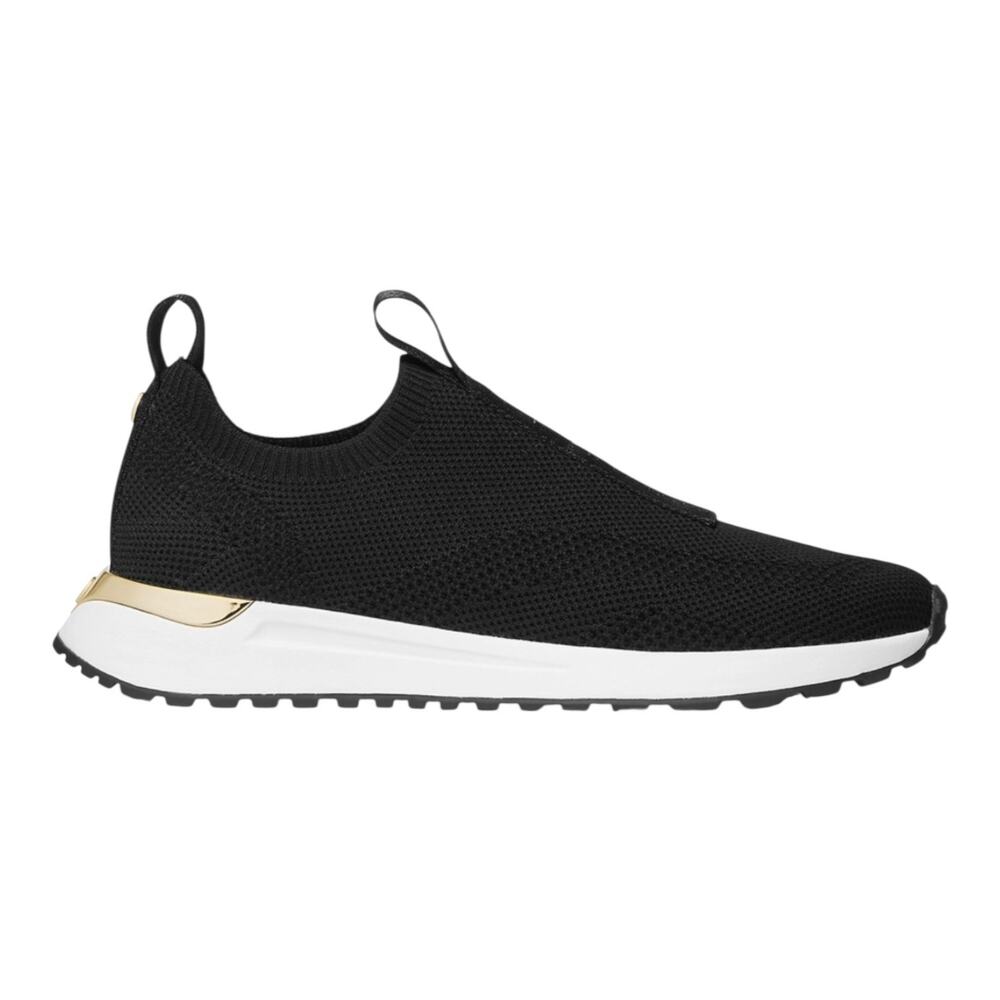 Michael Kors Women's Bodie Slip On Knit Sneakers Black Size 9 M - Picture 2 of 4
